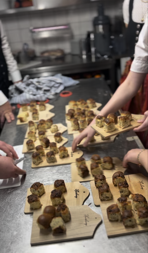 Amuse Bouche: Wildschinkenbuchteln