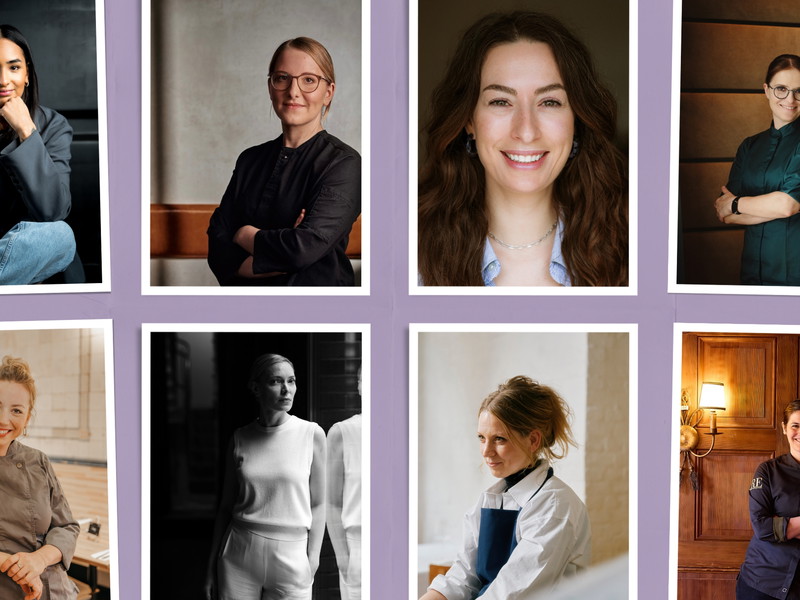 Oben: Alina Meissner-Bebrout, Julia A. Leitner, Alex Strödel, Cornelia Fischer.
Unten: Zora Klipp, Sophia Rudolph, Sarah Hallmann, Viktoria Fuchs.