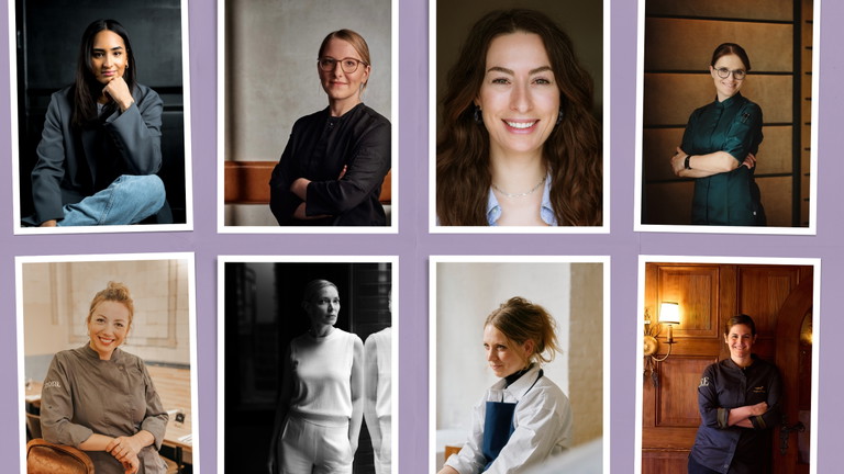Oben: Alina Meissner-Bebrout, Julia A. Leitner, Alex Strödel, Cornelia Fischer.
Unten: Zora Klipp, Sophia Rudolph, Sarah Hallmann, Viktoria Fuchs.