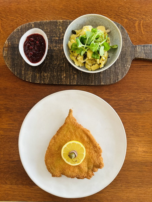 Das neue Vegi-Schnitzel.