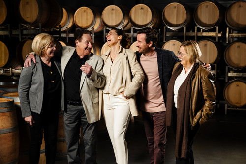 Das Weingutsteam des Weingut Heribert Bayer.