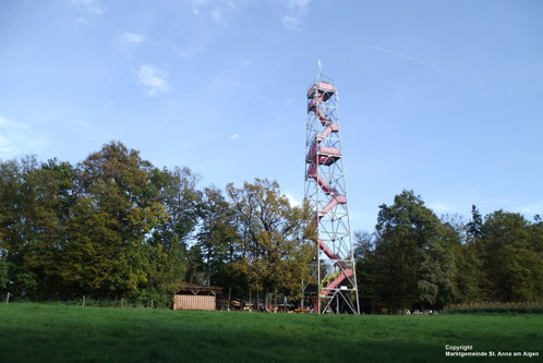 Die Aussichtswarte der Marktgemeinde St.Anna am Aigen. 