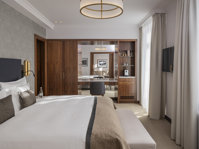 Eine frisch renovierte Premier Junior Suite.