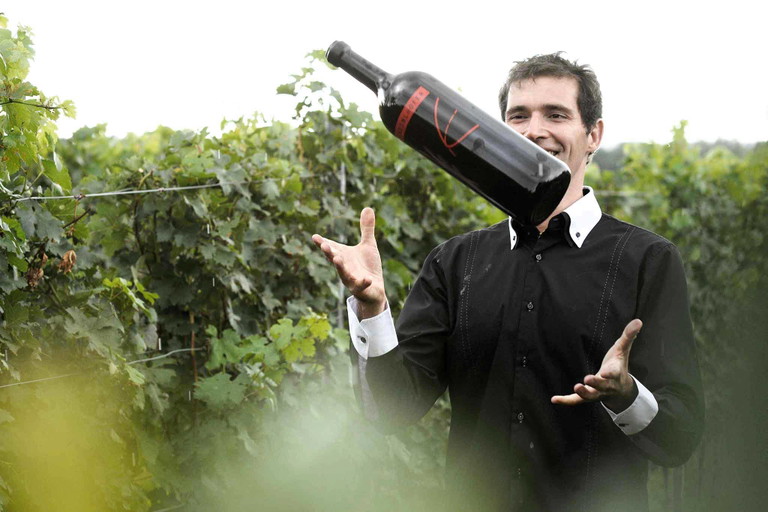 Weingut Scheiblhofer. Das Weingut von Erich Scheiblhofer befindet sich in Andau im Bezirk Neusiedl am See. Zum Jahrhundertwein steuerte er seinen Zweigelt aus der Riede Prädium bei.