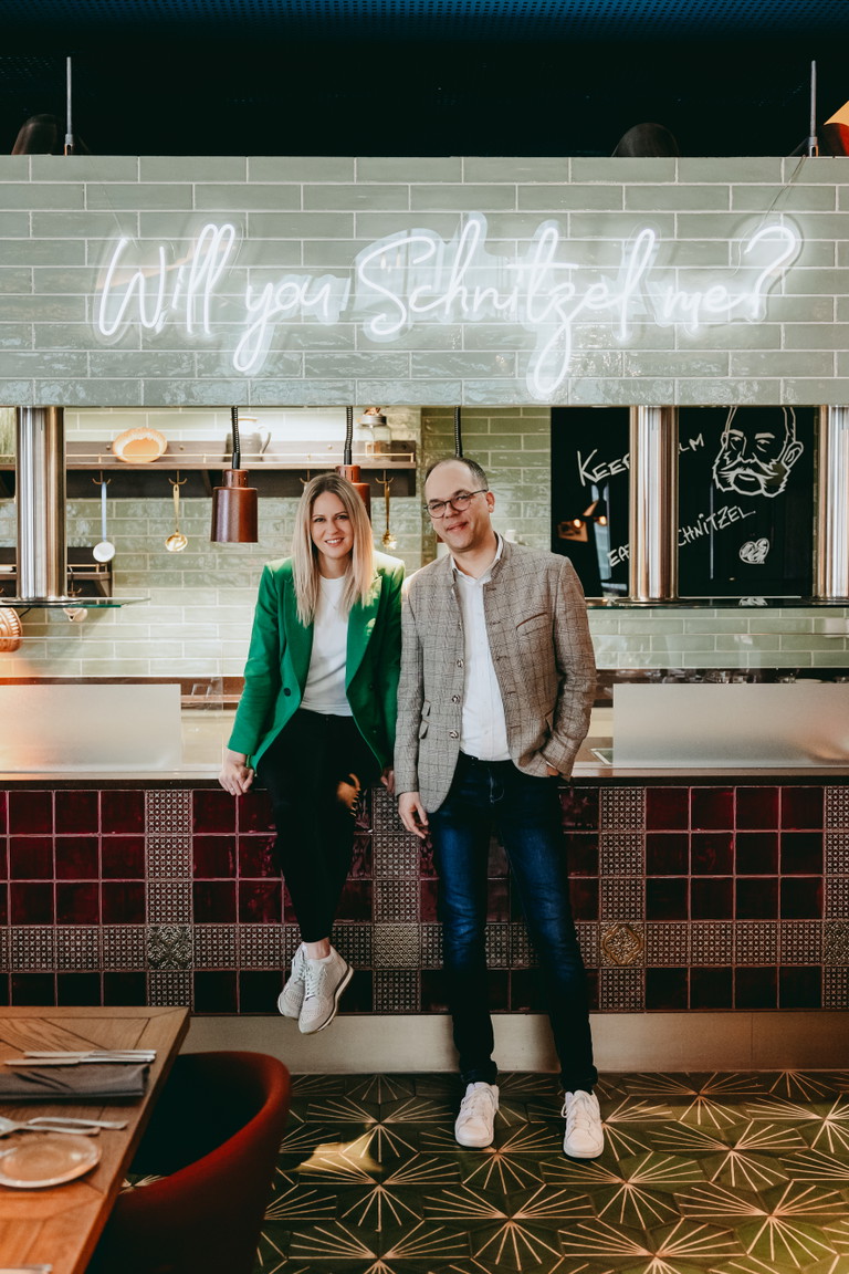 Nicole und Christian.