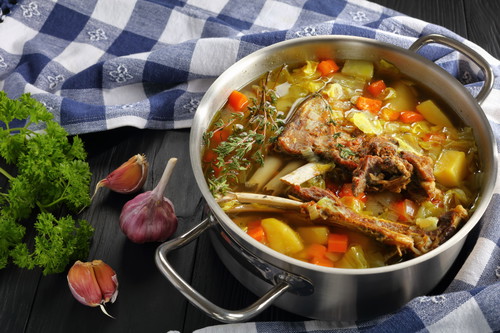 Lammfleischsuppe