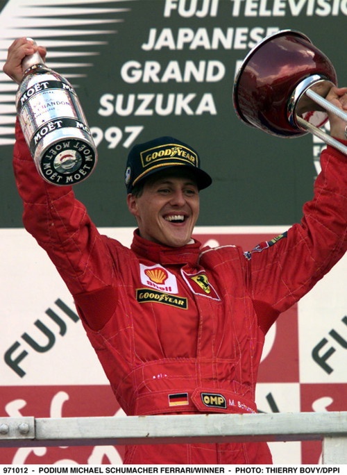 7-time world champion Michael Schumacher.