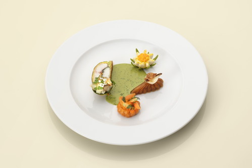 Der Fischteller vom Gewinner.