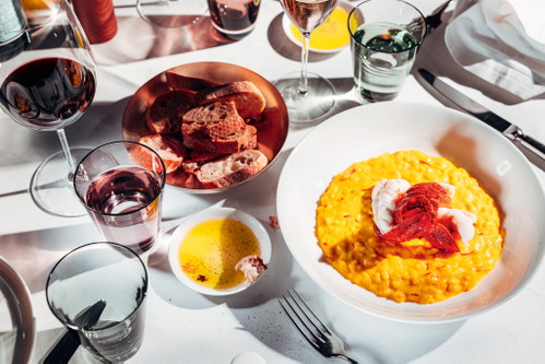 Risotto allo zafferano by Fabio's