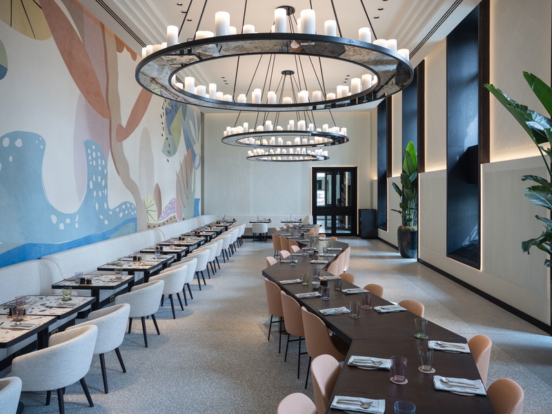 Das Restaurant  »Donnersmarkt«.