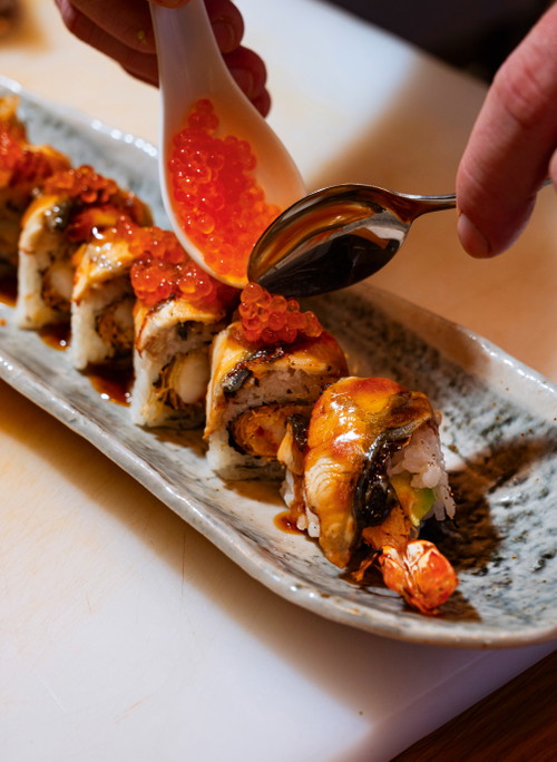 Sushi with a twist at Dining Ruhm.