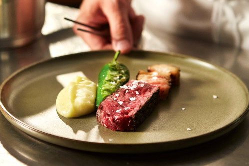 The Dstrikt at the Ritz Carlton is one of the best steak houses in town. Their brunch is also first rate!
