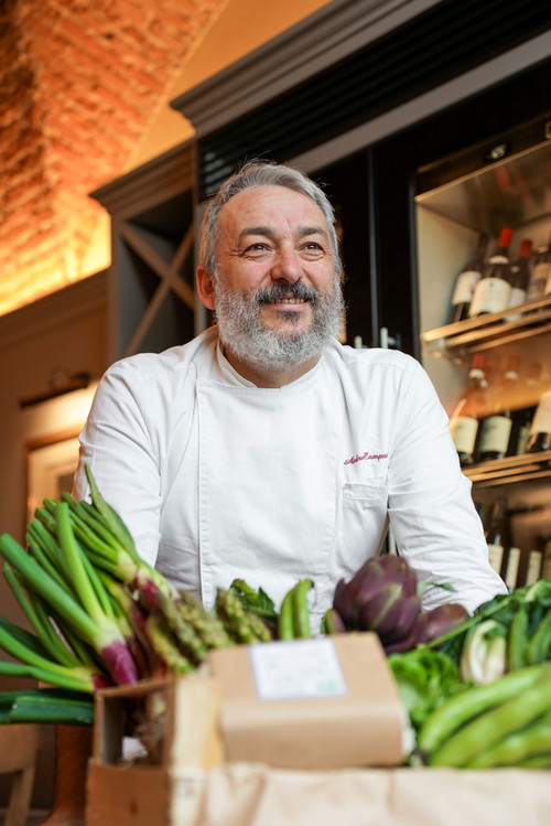 Executive Chef des »Il Borro«-Restaurants Andrea Campani.