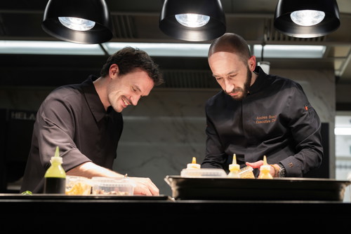 Hartmann und Bonini im «The View» im «Grace La Margna».