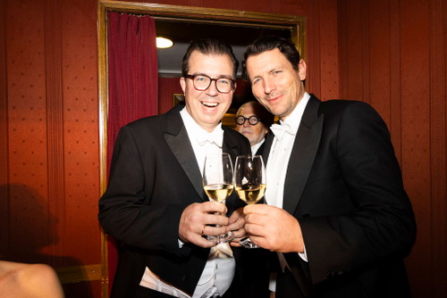 DDr. Clemens Schindler und Salvatore Ferragamo © X. Trampusch