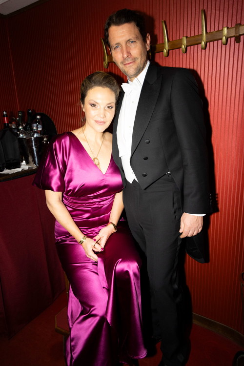 Salvatore Ferragamo und Christine Maninger-Ferragamo © Xenia Trampusch