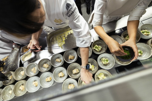 Die Porsche Lunch Safari am Gourmet Festival St. Moritz.