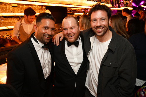 Philipp SChreiber, Alexander Batik und Marcello Demner (DMB.)