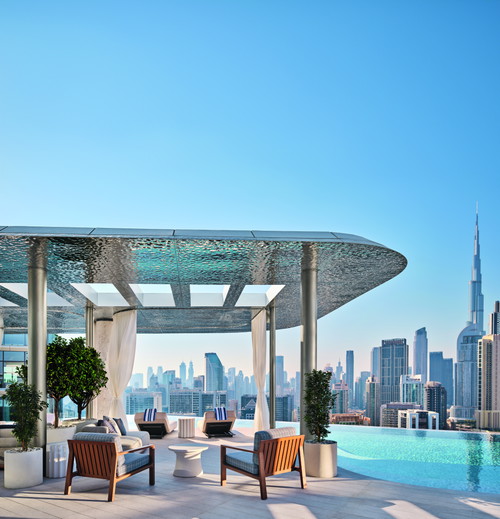 Open since spring 2024, The Lana Dubai is part of the Dorchester Collection. 