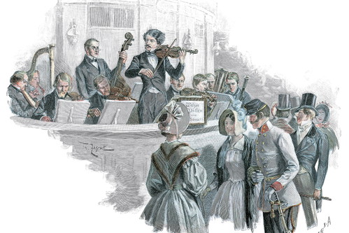Johann Strauss war schon zu Lebzeiten ein Star: Für Auftritte reiste er bis in die USA.