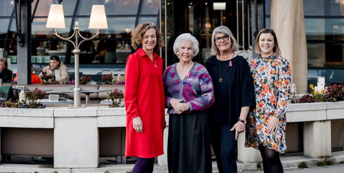 Eröffnung Café Stadtfrau mit Irmgard Querfeld, Anita Querfeld, Andrea Winkler und Karoline Klezl  © MiriamMehlman