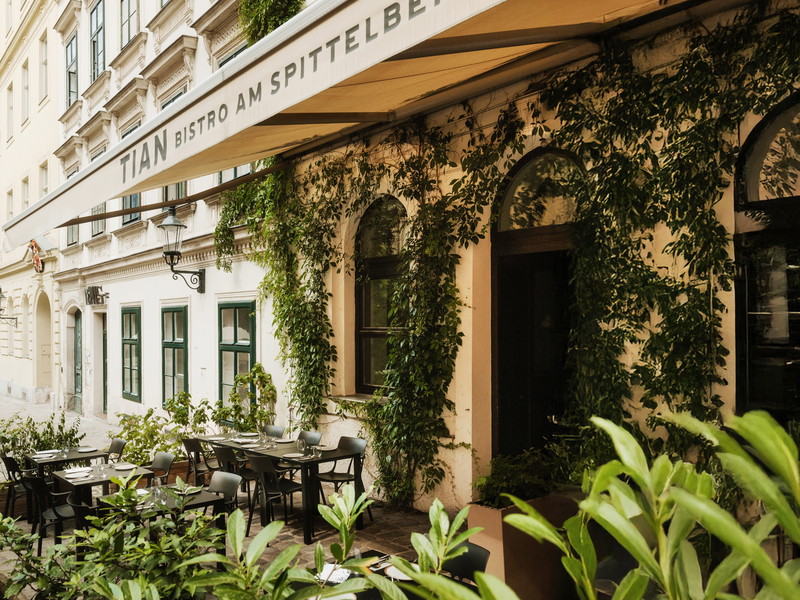 Vegetarische und vegane Küche von Paul Ivic im
»Tian Bistro am Spittelberg«.