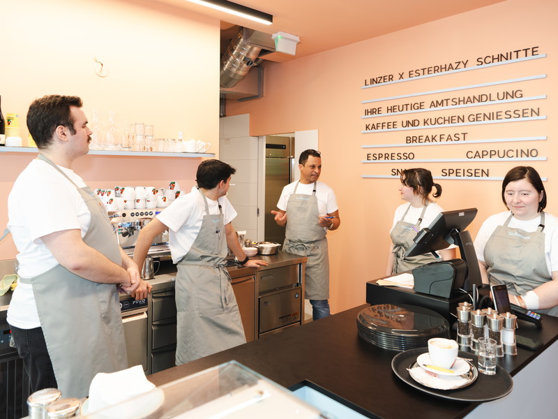 Café »Kuchenamt« in Wien