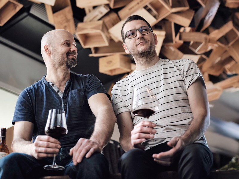 Markus Gold und Robert Brandhofer vom »Heunisch &amp; Erben« .
