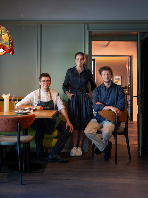 Küchenchef Max Deuker (l.) und sein Team