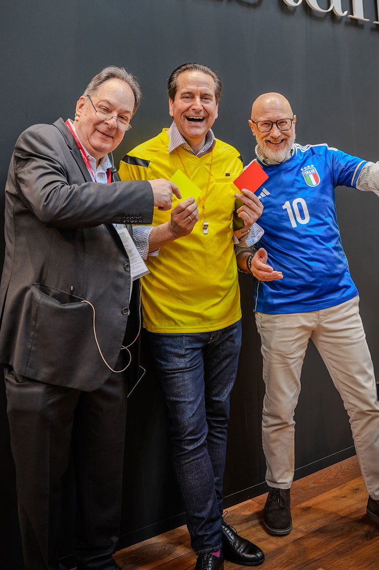 V.l.n.r. Ulrich Sautter, Gerhard Retter und Othmar Kiem © Joshua Murat