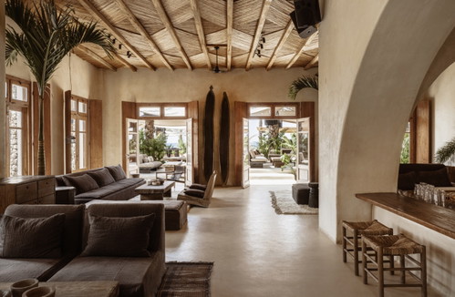 Außen wie innen ein Highlight für das Auge: Der Beach-Club »Scorpios«.