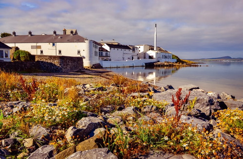 Inselspirit Geht auch ohne Karibik
Postkarten-Feeling kommt auch bei einem Blick auf viele schottische Brennerein auf, die, wie Bowmore auf Islay, direkt am Wasser liegen.