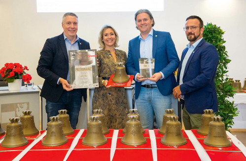 Das Führungsteam der »Plattform« (v. re.): General­sekretär Matthias Weiländer, Obmann Dominik Mesner (GF Vermessung Schubert) und die Stellvertreter Daniela Kittel, (Juwelier Shop Dunky und Präsidentin der »Freunde der Kultur in St. Pölten«) sowie Markus Mayer, Rechtsanwalt und Präsident der SKN-Basketballer.