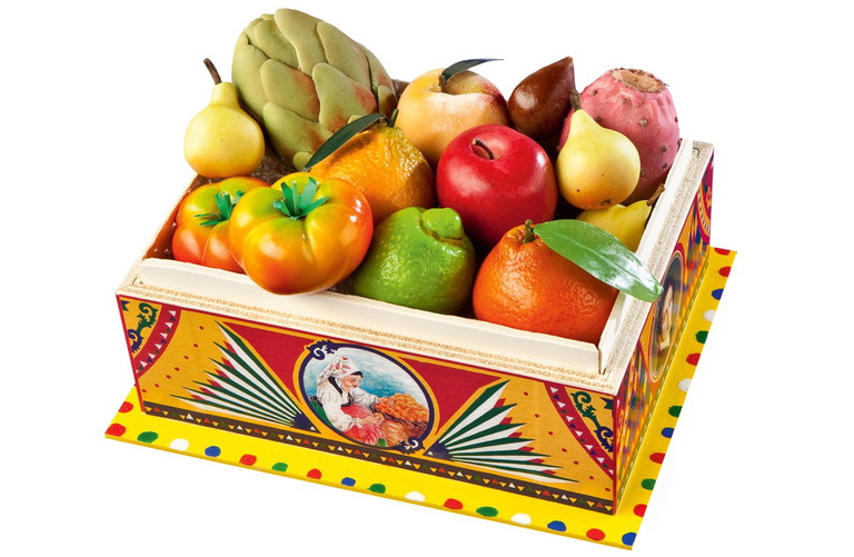 Täuschend echt, aber aus Marzipan: Frutta Martorana.