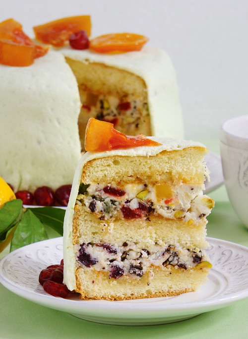 Ricotta, Biskuit und kandierte Früchte: Die berühmte Schichttorte Cassata wird an Festtagen serviert. 