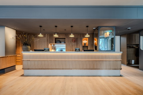 Die «FLOR Café &amp; Bar» im «Hotel Sorell Seefeld».