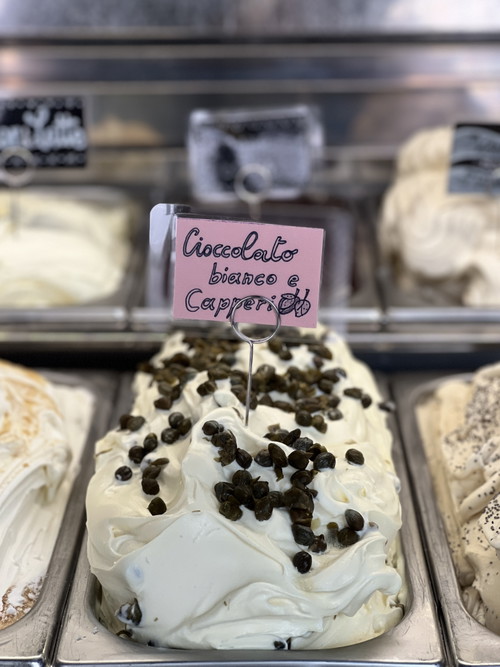 Eine der zwei neuen Sorten: Caperi-Siciliani Cioccolato Bianco.