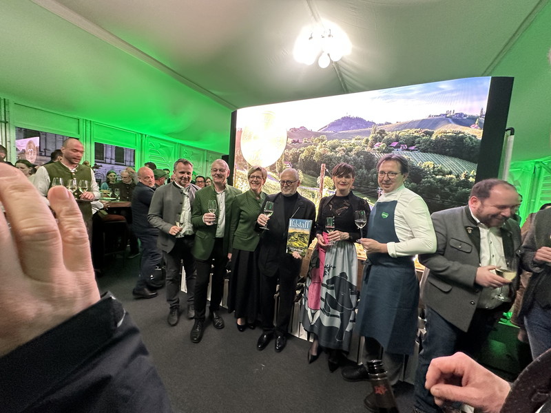 Präsentation des neuen Falstaff-Specials »Südsteiermark«.