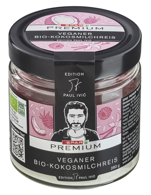 SPAR PREMIUM veganer Bio-Kokosmilchreis – Edition Paul Ivić
