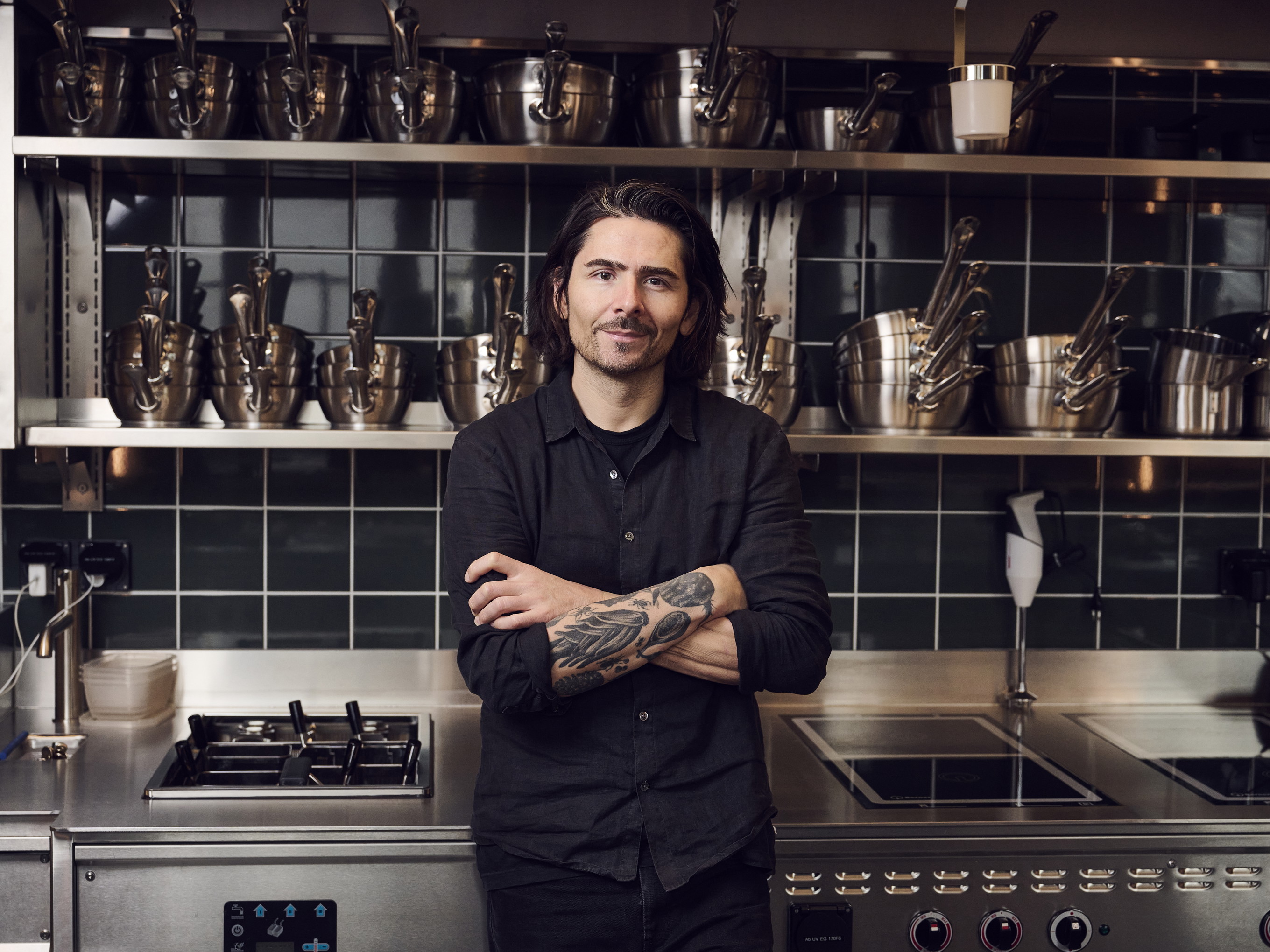 Nenad Mlinarevic in der Küche seiner «Brasserie Süd». 