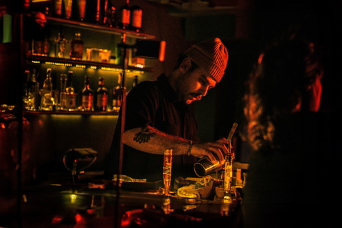 »Schrank«-Barkeeper und Gastgeber Atakurt Fidanci alias Memo