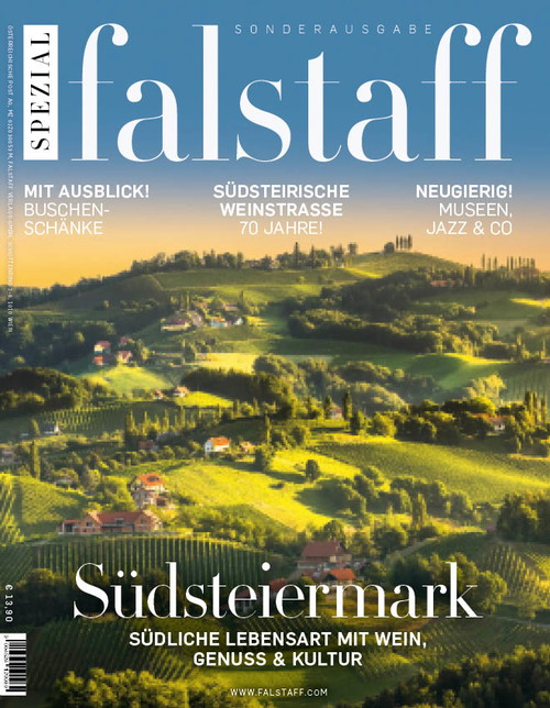 Das Cover der neuen Falstaff Ausgabe »Südsteiermark«.