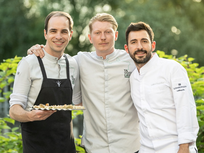 Klemes Gold, Max Rahhofer und Lukas Kapeller