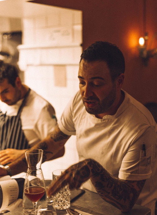 Gastronom Riccardo Marcon.