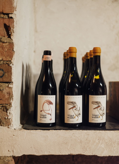 Von der Vogelwaide: Balztanz Rosé und Blanc. 