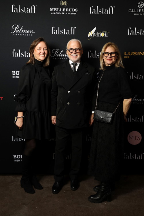 Wolfgang Rosam (mitte) &amp; Elisabeth Kamper (rechts)