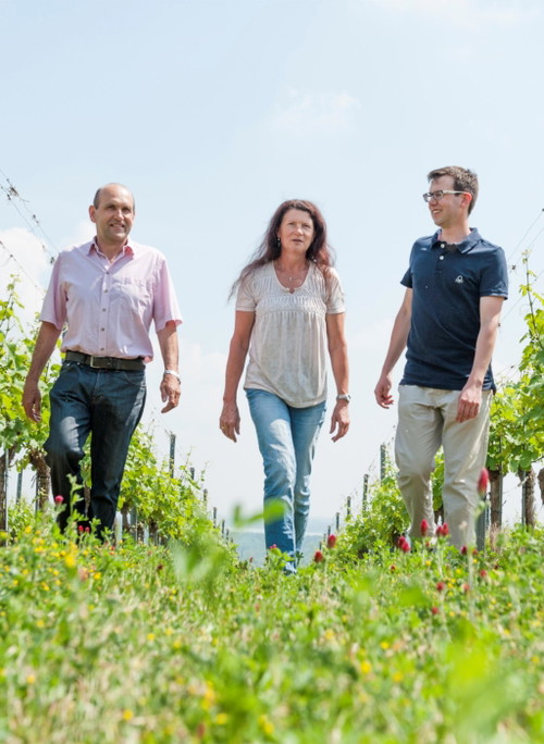 Familie Karl Brindlmayer aus Traismauer-Wagram siegte mit dem feinen Riesling Ried Sonnleithen Terrassen 2024.
