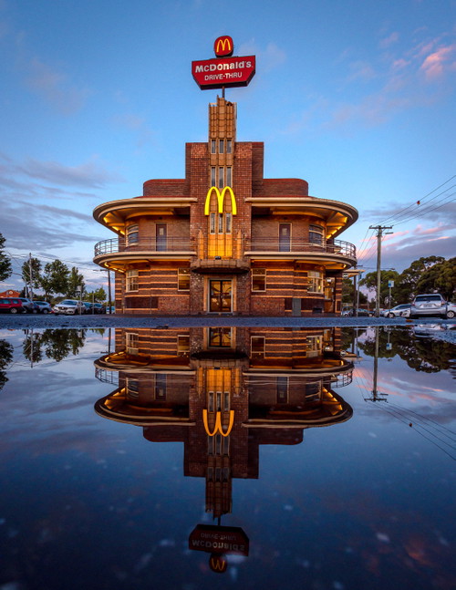 Eine McDonald's-Filiale in Melbourne (AUS).