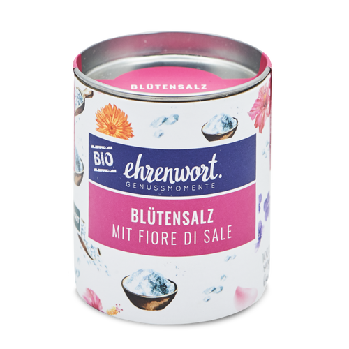 Blütensalz mit Fiore di Sale: Die milde Salznote mit blumigen Aromen ist um 4,99 Euro bei Alfies erhältlich.