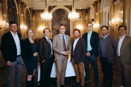 Das Team von P.M. Mounier.